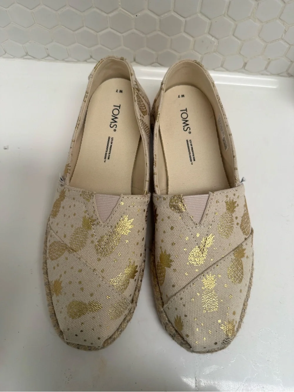 Toms espadrille slip